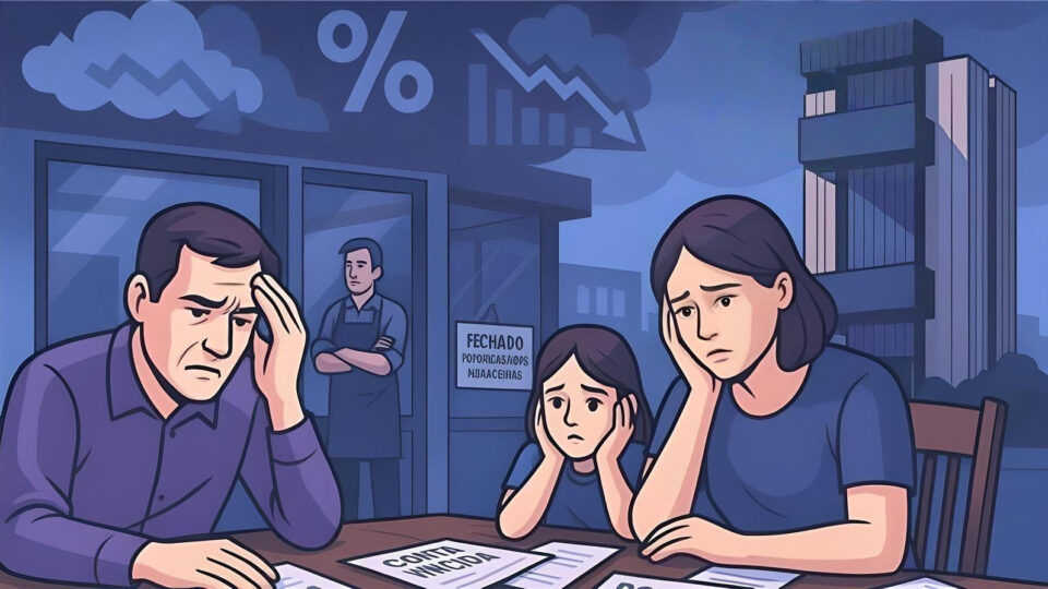 Inadimplência de consumidores e empresas bate recorde