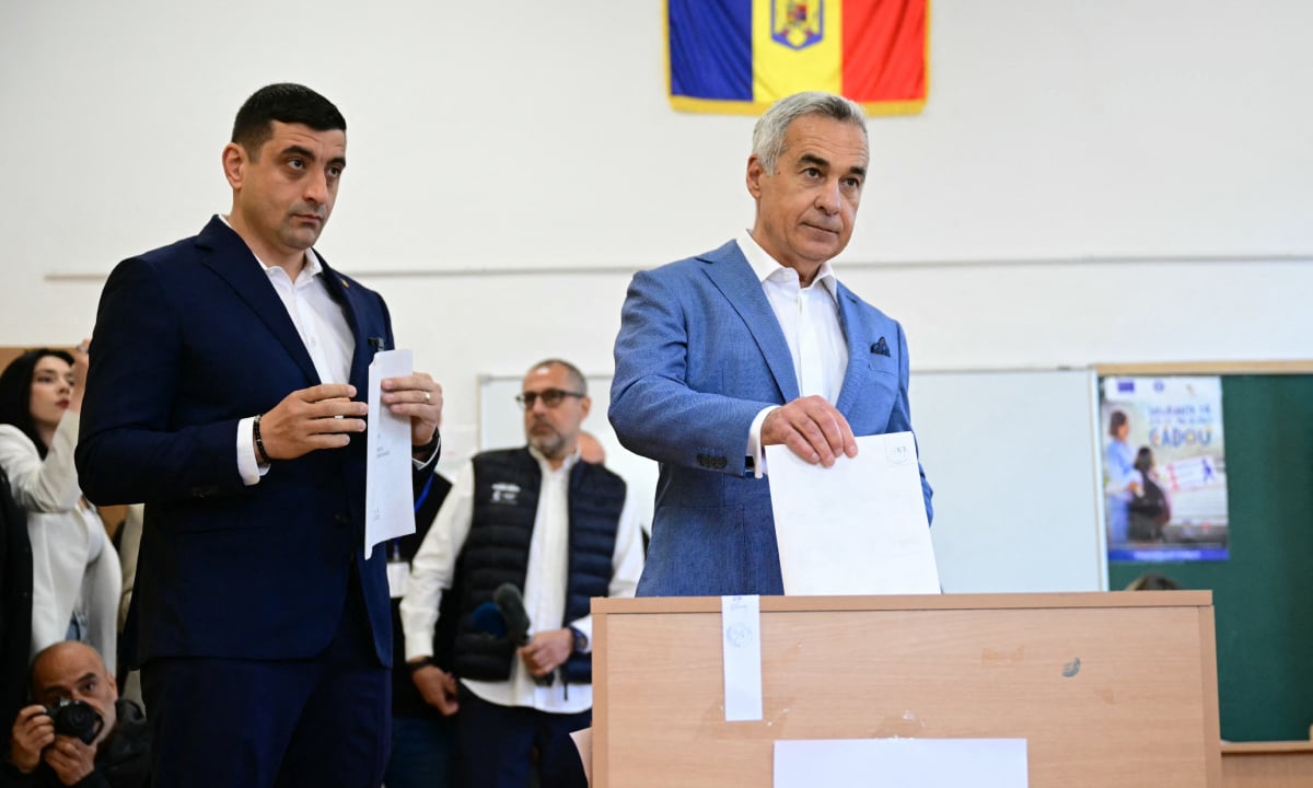 Líder de ultradireita é favorito em eleição na Romênia
