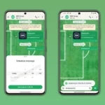 Image showing a feature that allows users to schedule their messages on WhatsApp beta for Android
