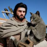 Como ter pets em Crimson Desert e comprar roupas para cães e gatos