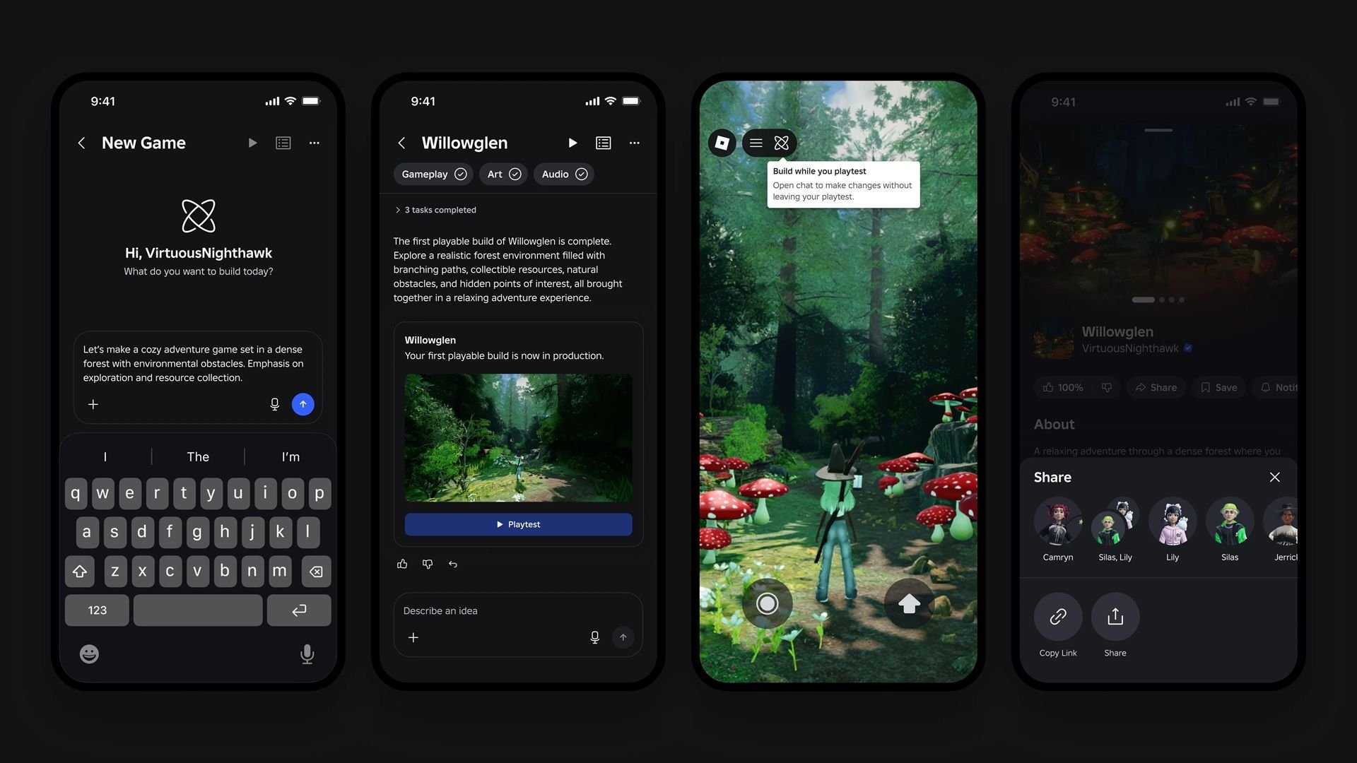 Roblox anuncia ferramenta que permite criar jogos com IA direto do celular; veja como funciona