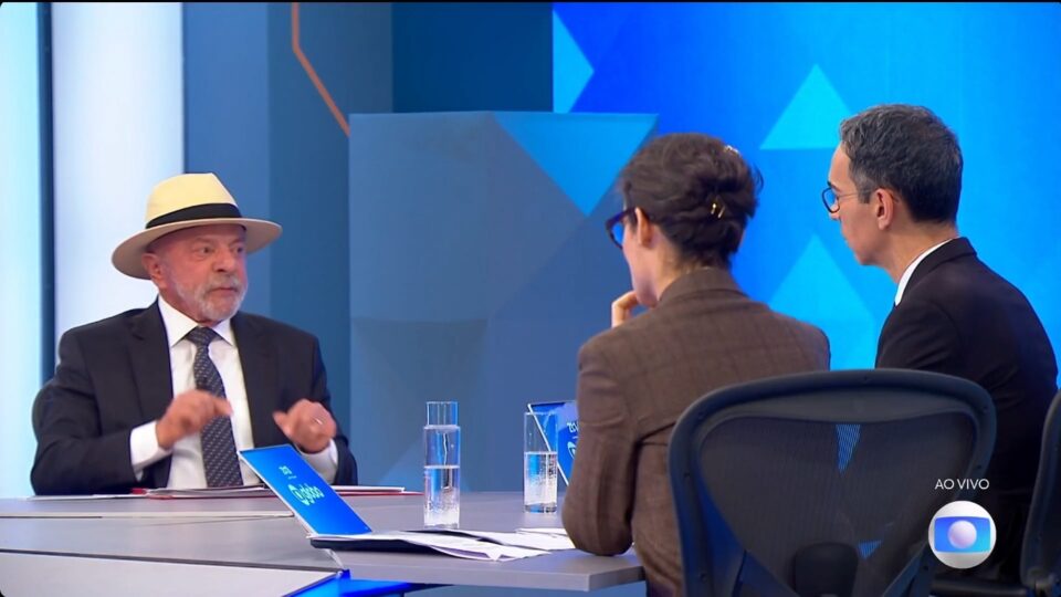 5 mentiras de Lula na entrevista ao Jornal Nacional