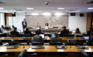 Debates legislativos e relatórios das comissões.