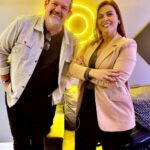 Mauro Cezar e Débora Moraes