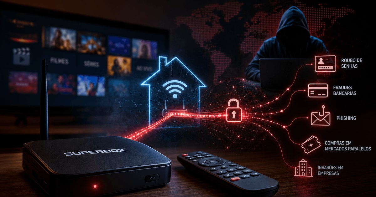 Aparelhos de TV pirata desviam conexões domésticas para crimes na internet