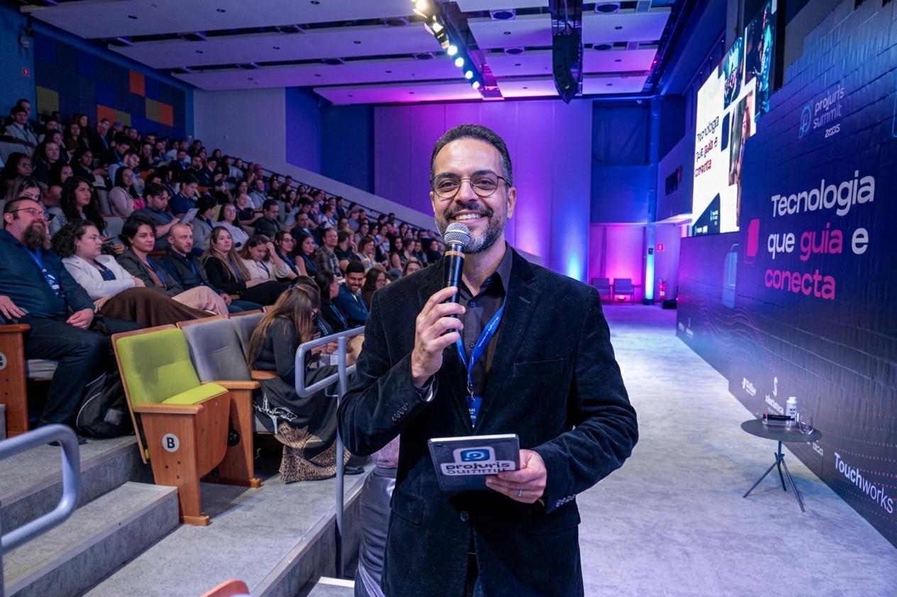 Tecnologia, IA e o futuro do jurídico vistos do palco
