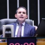 Discussão e votação de propostas legislativas. Presidente da Câmara dos Deputados, Hugo Motta (REPUBLICANOS - PB)