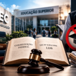 Fiscalização da educação superior no Brasil: MEC, legislação educacional e conselhos profissionais em debate sobre competências regulatórias.